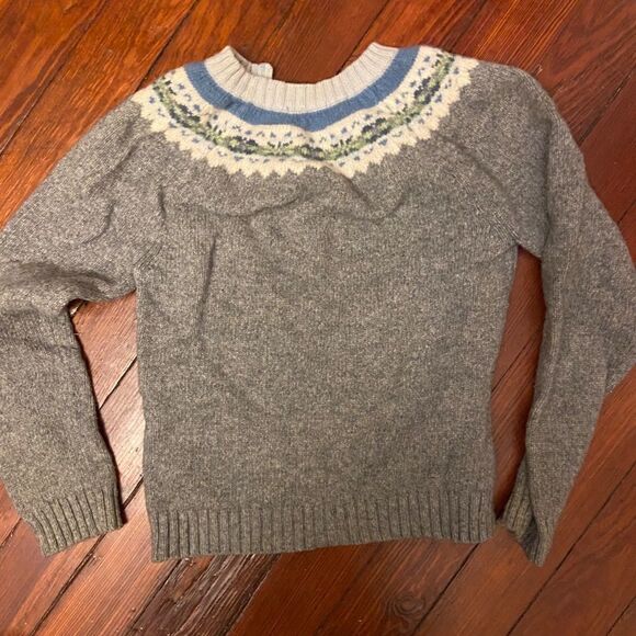 Old Navy Sweater Gray Large SMALL - Picture 4 of 9